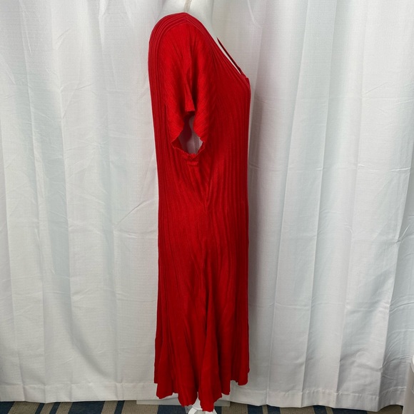 Torrid Red Ribbed Knit Sweater Dress Size 3X - Picture 4 of 8